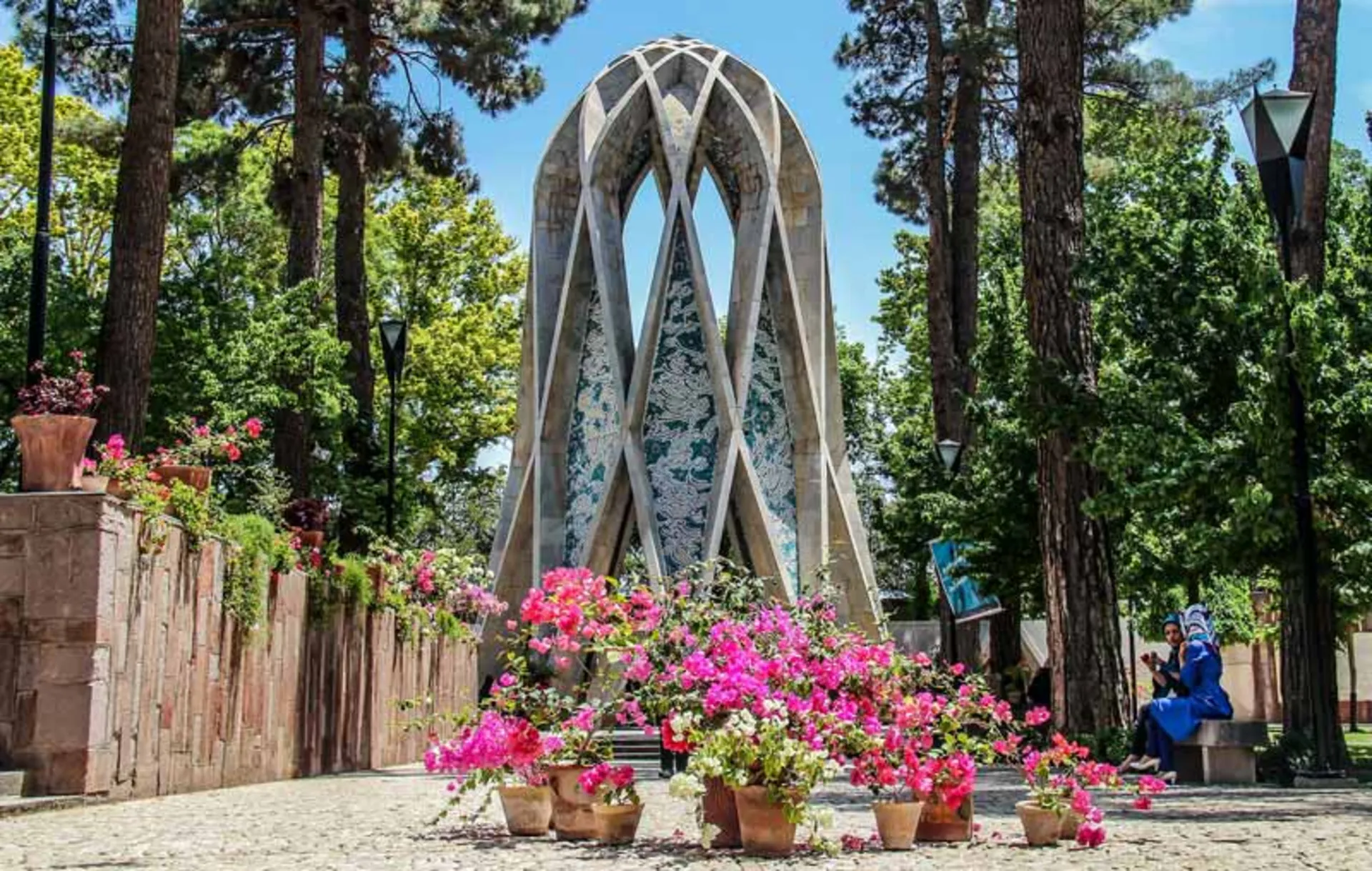 آرامگاه خیام نیشابوری شهرستان نیشابور