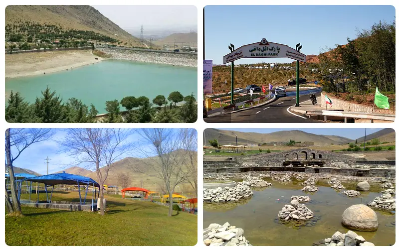 آشنایی با شهر زنجان پارک ائل داغی