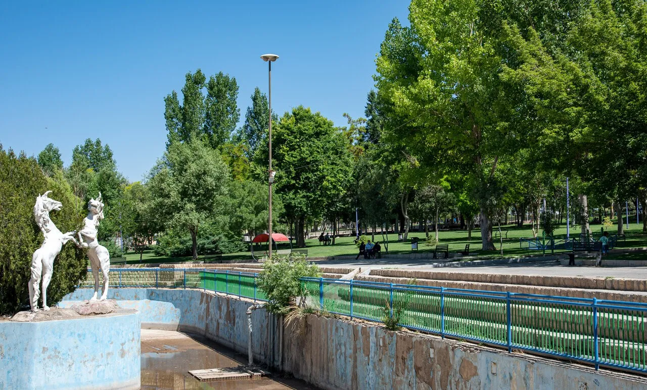آشنایی با شهر شهرکرد پارک تهلیجان