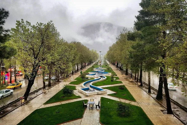 آشنایی با شهر کرمانشاه پارک کوهستان