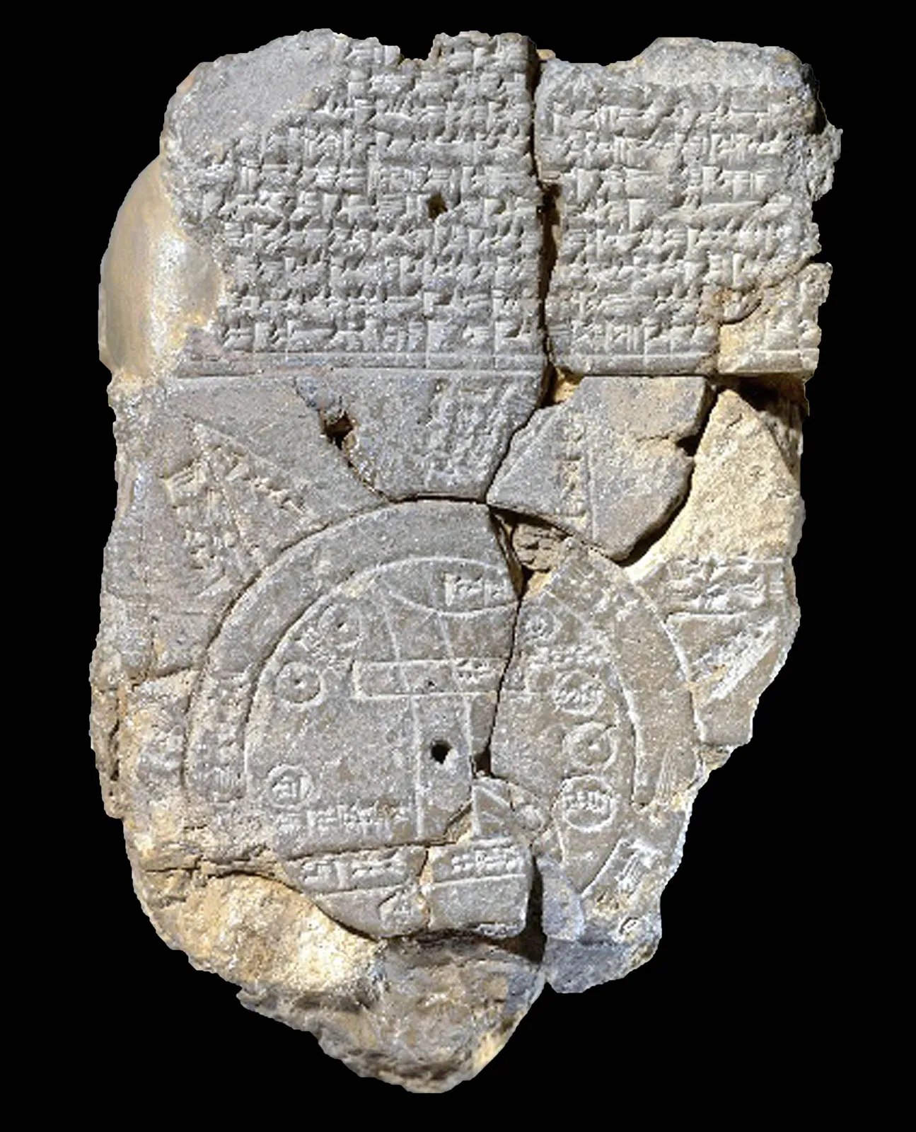 نقشه چیست و چرا اهمیت دارد؟ از تاریخچه تا کاربردهای امروز نقشهٔ جهان بابلی (Babylonian World Map)