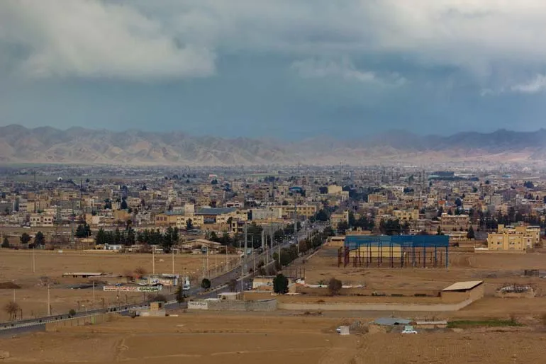 نمایی از شهرستان درگز