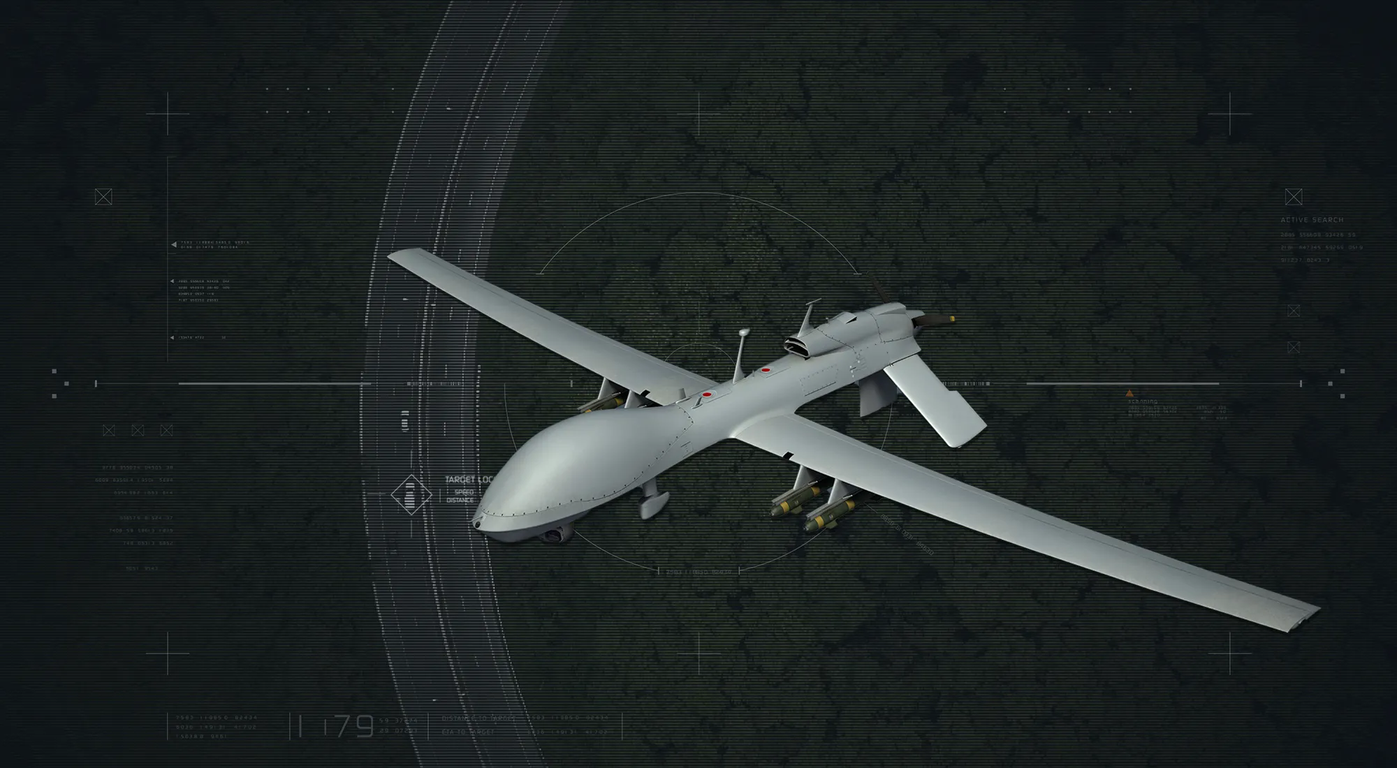 نقشه برداری نظامی (Military Surveying) تصویری از پهپاد اطلاعاتی یا UAV