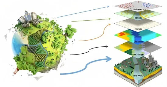 بررسی نقش GIS در شناسایی و مدیریت اراضی ملی Gis سیستم اطلاعات جغرافیایی
