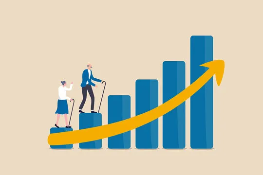 افزایش نرخ سالمندی