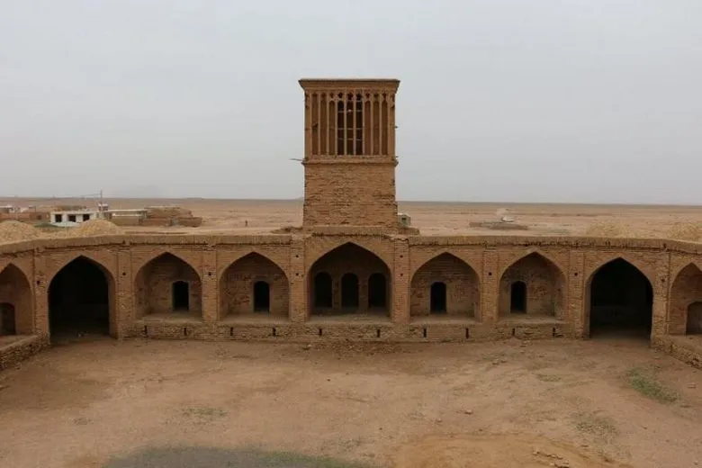 معرفی شهرستان بجستان استان خراسان رضوی کاروانسرای قاسمآباد شهرستان بجستان