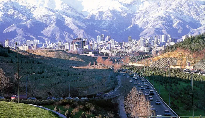 نمایی از شهرستان شمیرانات