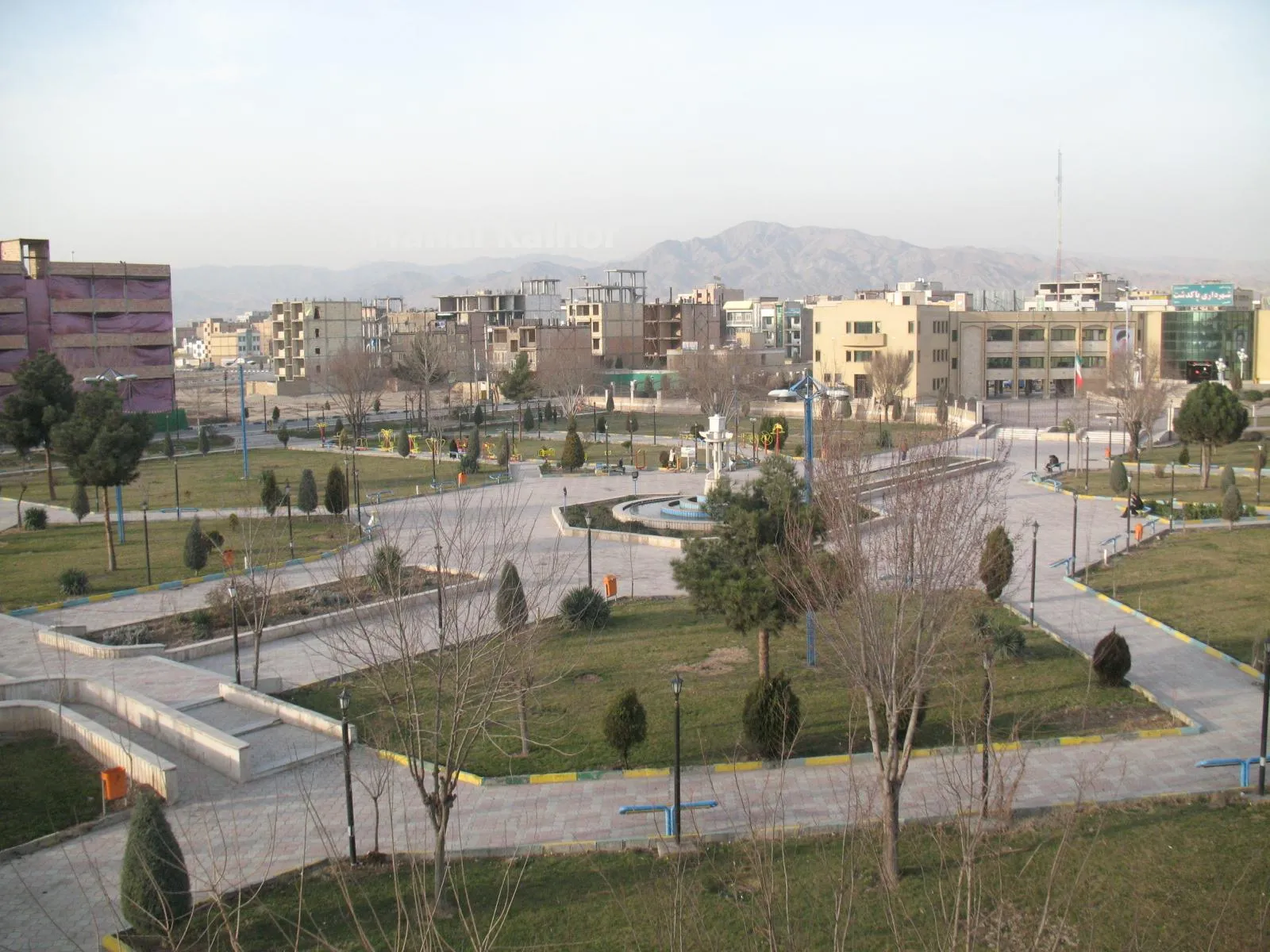 نمایی از شهرستان پاکدشت